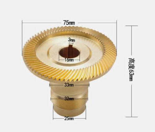 Bridgeport Milling Machine Servo Power Feed Brass Gear Right Teeth CNC Mill Part - Picture 2 of 4