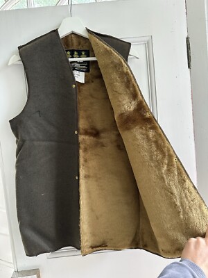 Barbour Warm Pile Lining A295 Attachable Inner Vest Gilet Wax