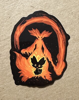 Pokemon Stickers Fennekin and Delphox