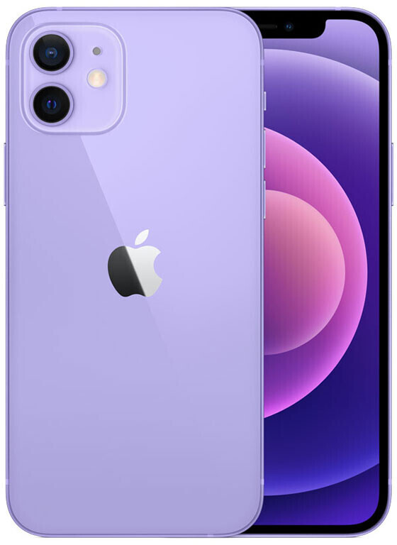 iPhone12 256GB パープル Apple iPhone 12 256GB violett Smartphone ohne SImlock Sehr Gut