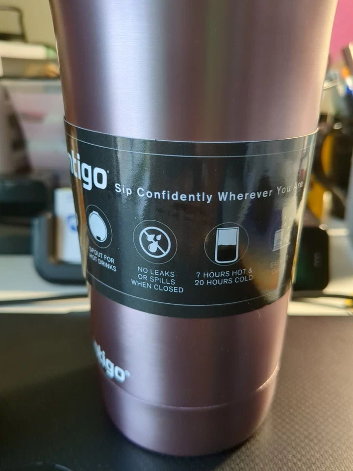 Contigo 18 oz. Uptown Dual Sip Stainless Steel Tumbler - Image 3 of 4