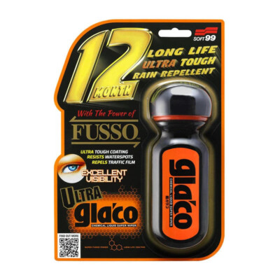 NEW SOFT99 12M Ultra Glaco Glass Treatment Automotive Rain Repellent (70ml)