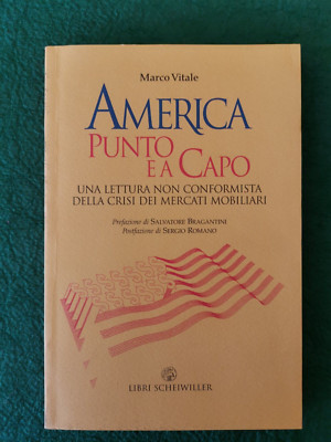 AMERIKA PUNTO E A CAPO - VITALMARK - SCHEIWILLER BÜCHER - 2002