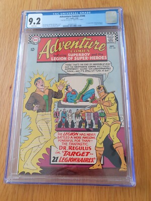 DC Adventure Comics 348 CGC 9.2 White Pages  (Crazy Ed's Comics)