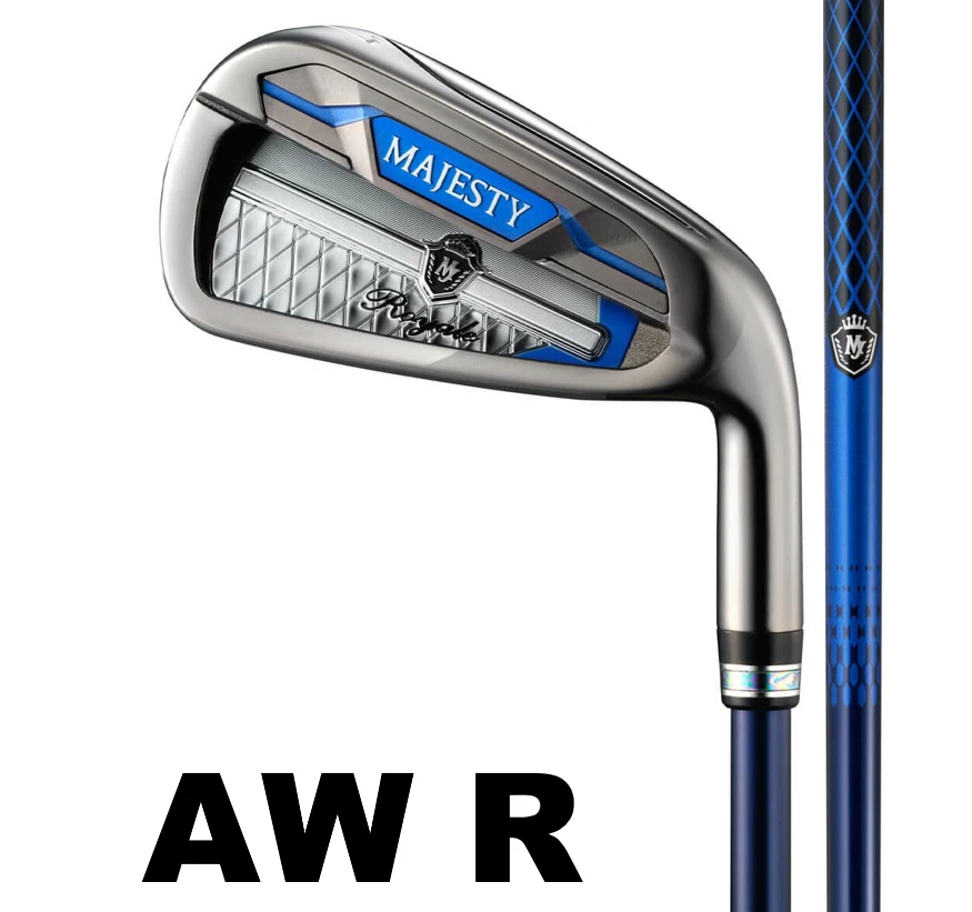 MAJESTY ROYALE IRON AW R-FLEX LV550 GRAPHITE MENS MARUMAN APPROACH WEDGE GW - Image 2 of 4