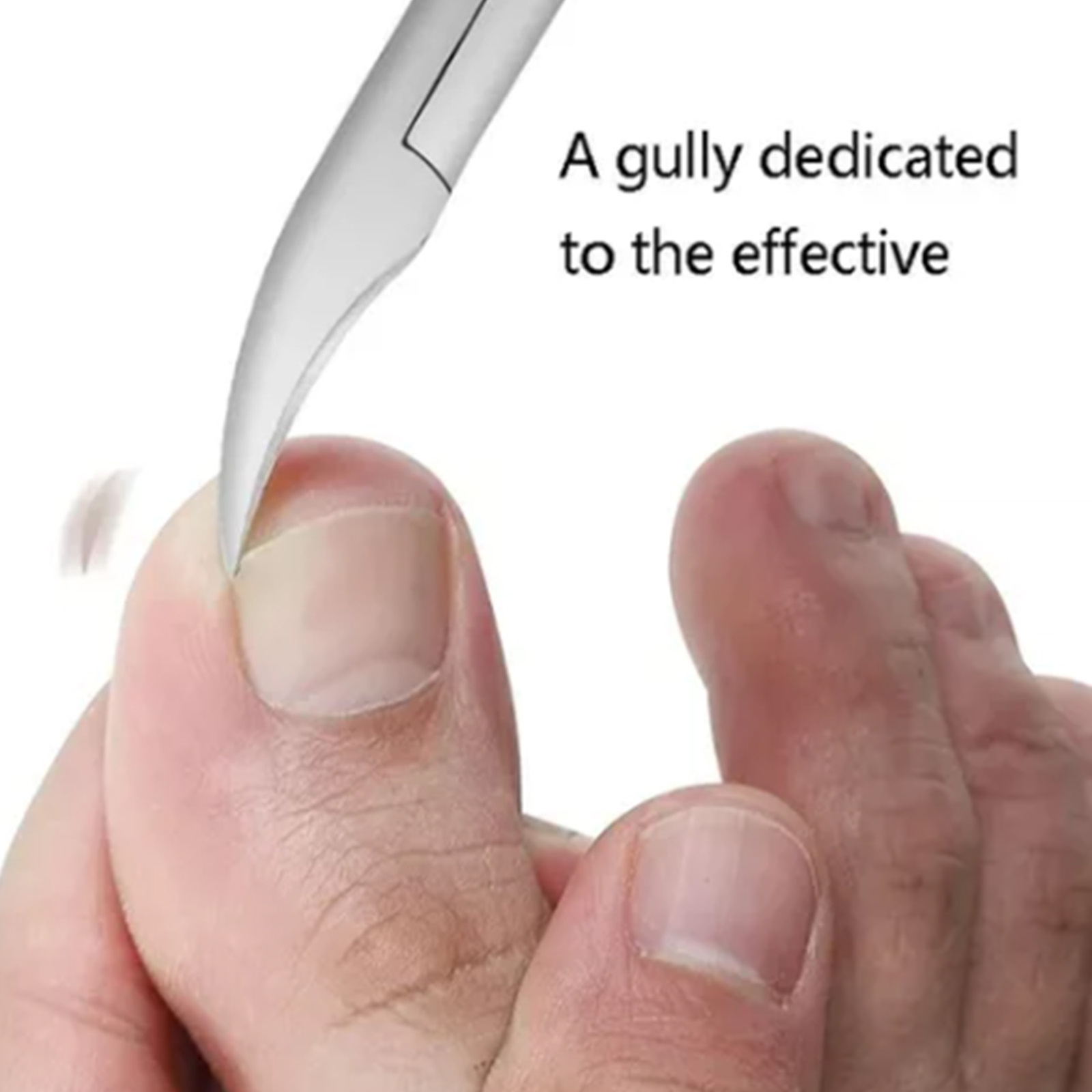 2pcs ABS Handle Stainless Steel Podiatrists Nail Clippers Precision