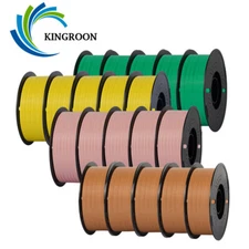 Kingroon 10KG Matte PLA PETG High Speed 1.75mm 3D Printer Filament Spool 1KG FDM