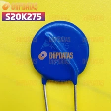 5pcs S20K275 S20 K275 MOV 275Vac 350Vdc 630pF Oxide Varistor