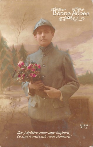 Ancienne Carte Postale Patriotique Française - Thème Militaire - Collection CPA