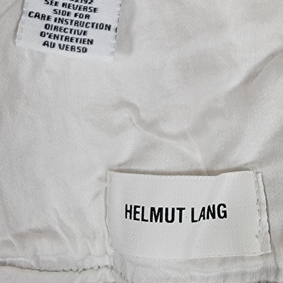 Jeans feminino Helmut Lang tamanho 29 branco jeans fino reto LEIA A DESCRIÇÃO - Imagem 3 de 4