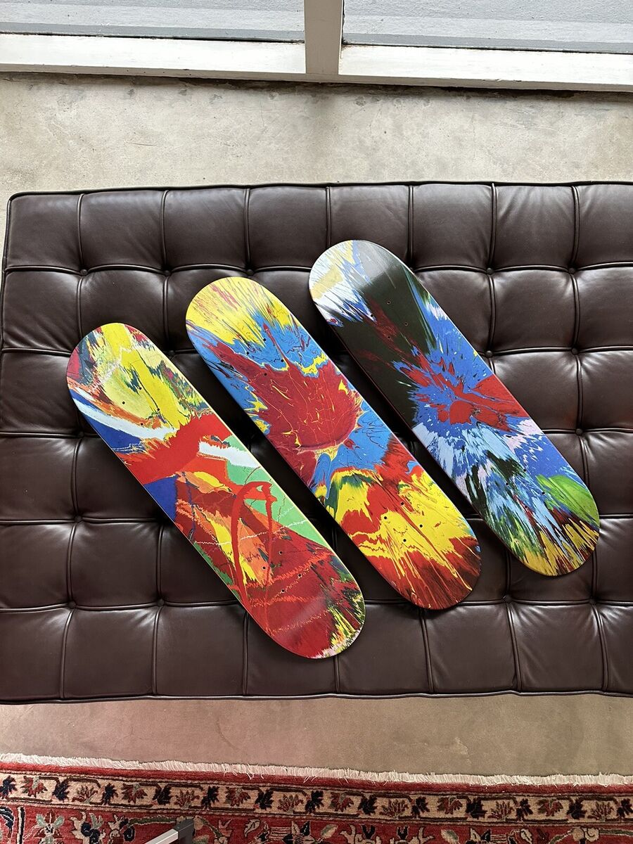 Supreme Damien Hirst Skateboard Deck 2009 | eBay Supreme Damien Hirst Skateboard Deck 2009 | eBay