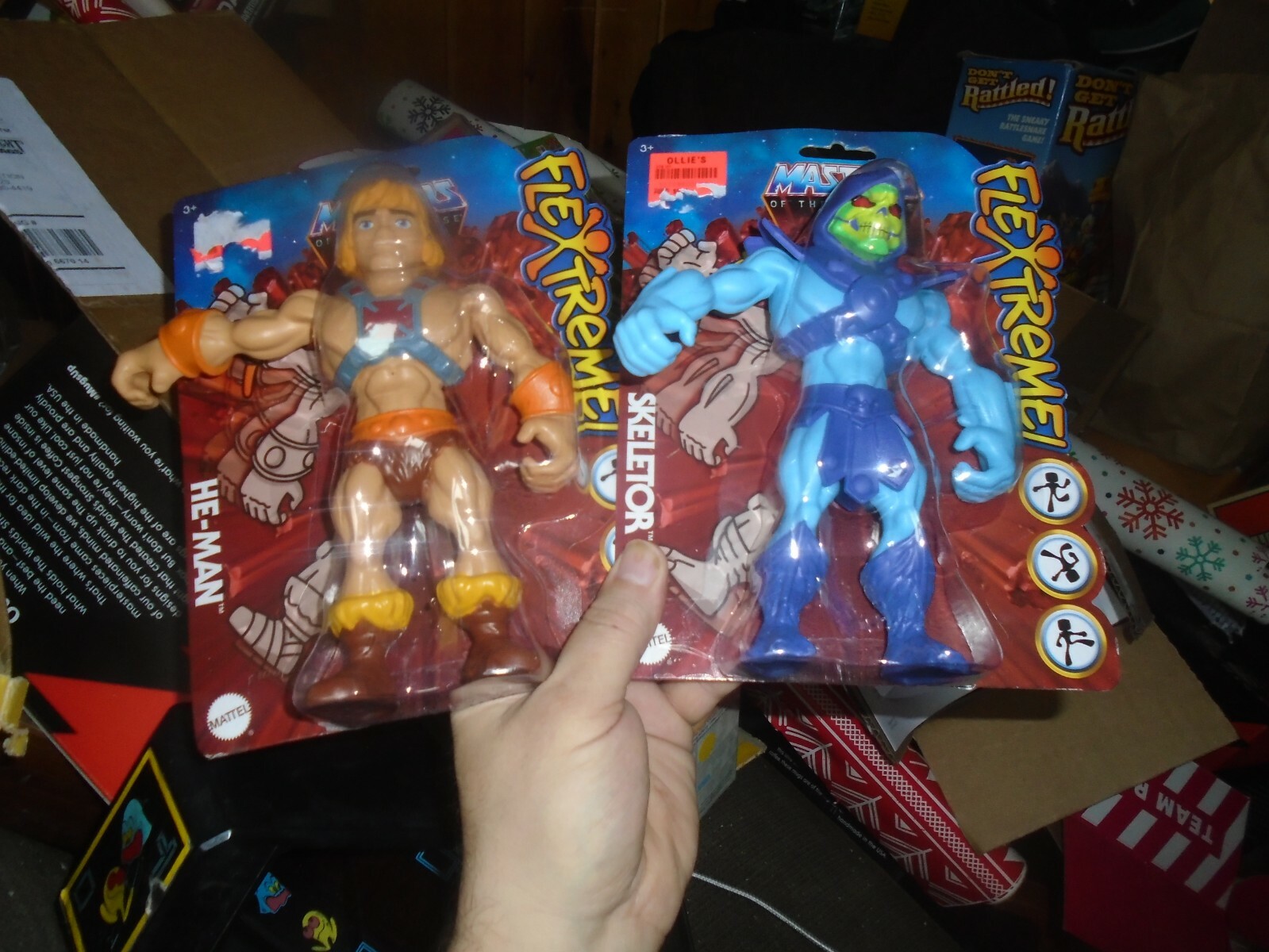 He-Man and Skeletor Flextreme 2-Pack Action Figures New