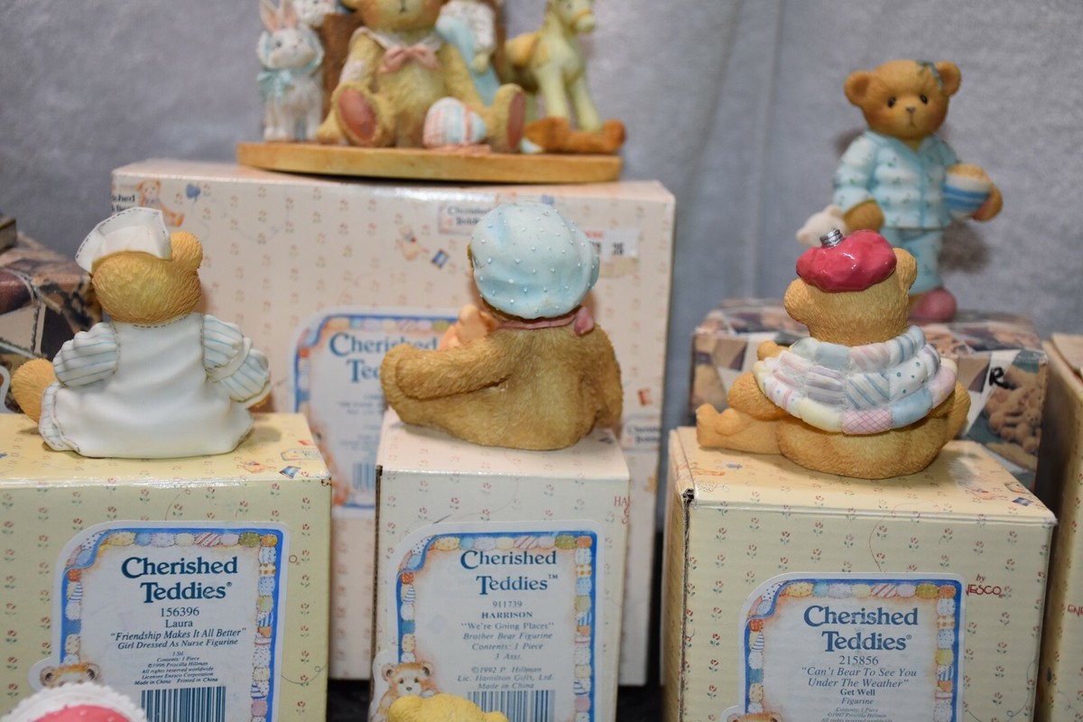 Cherished Teddies, Lot of 10, Retired and Event Exclusives