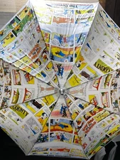 Vtg Tampa Tribune Newspaper Umbrella COMIC STRIP Nancy Haggar 