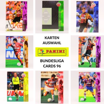 Panini Bundesliga Fussball Action Cards 96 | Karten Auswahl