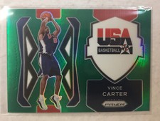 2022 Prizm Vince Carter Green Prizm Team USA