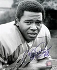 CHARLIE SANDERS SIGNED 8x10 2007 HOF LIONS ~ COA