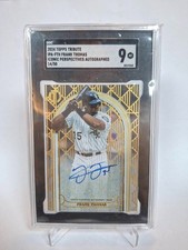 2024 Topps Tribute Frank Thomas Iconic Perspectives Auto Gold /50 SGC9 #IPA-FTH