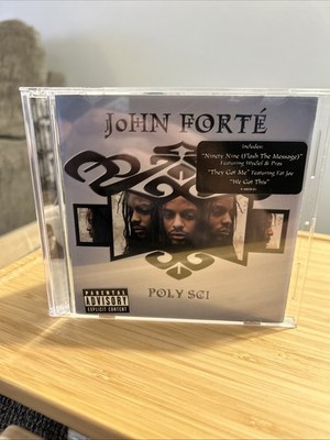 John Forte - Poly Sci (CD, 1998, Ruffhouse/Columbia) Rap Hip-Hop