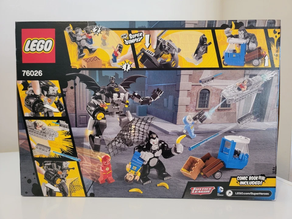 LEGO DC Comics Super Heroes: Gorilla Grodd Goes Bananas (76026) Foto 2 de 4