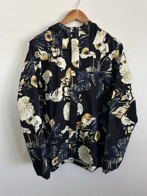 Under Armour StormProof Cloudstrike Hooded Floral Jacket 1388910 Men Size Medium