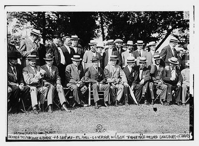 Photo:Washington DC 1910s Sen. Ben Tillman Woodrow Wilson Group Portrait