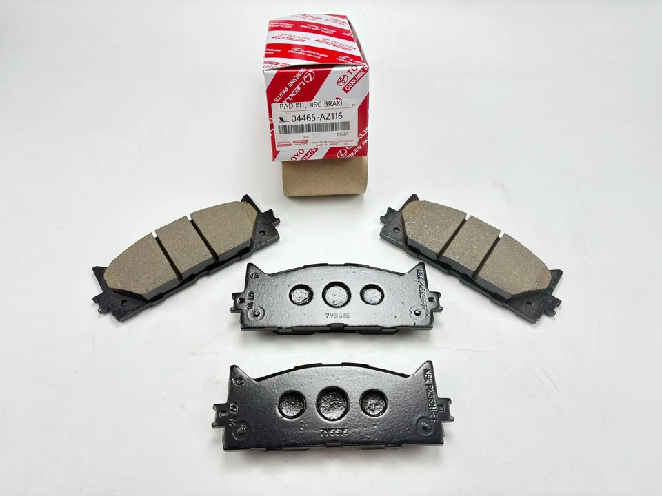 Pastilhas de freio dianteiro Toyota Camry LEXUS 2007-2017 cerâmica original do fabricante 04465-AZ116 - Imagem 3 de 4