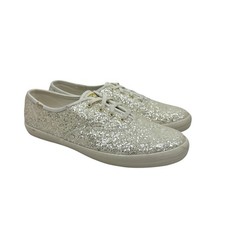 Keds Celebration Glitter Sneakers 9.5W Ivory Bridal