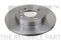 2X NK Bremsscheibe 204728 FüR VW Golf Caddy Passat Inca Seat Vento 35I 3A5 B3 B4