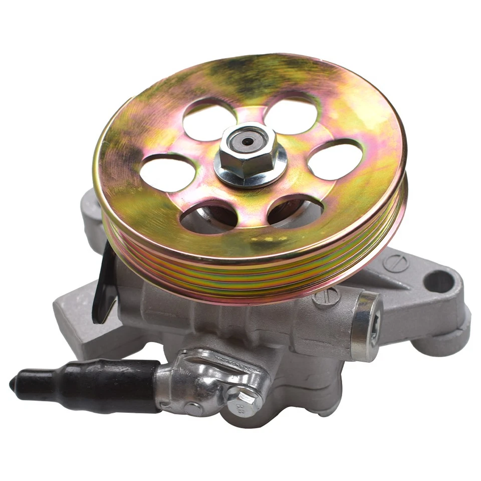 Power Steering Pump w/ Pulley For Honda Civic 1.6L 1996-2000 CR-V 2.0L 1997-2001 - Image 2 of 4