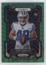 2023 Panini Prizm Rookie Variation Green Wave Prizm Deuce Vaughn #342 1u6