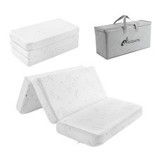 Trifold Pack and Play Mattress 38''x26'', Portable Baby Mattress for Pack N P...