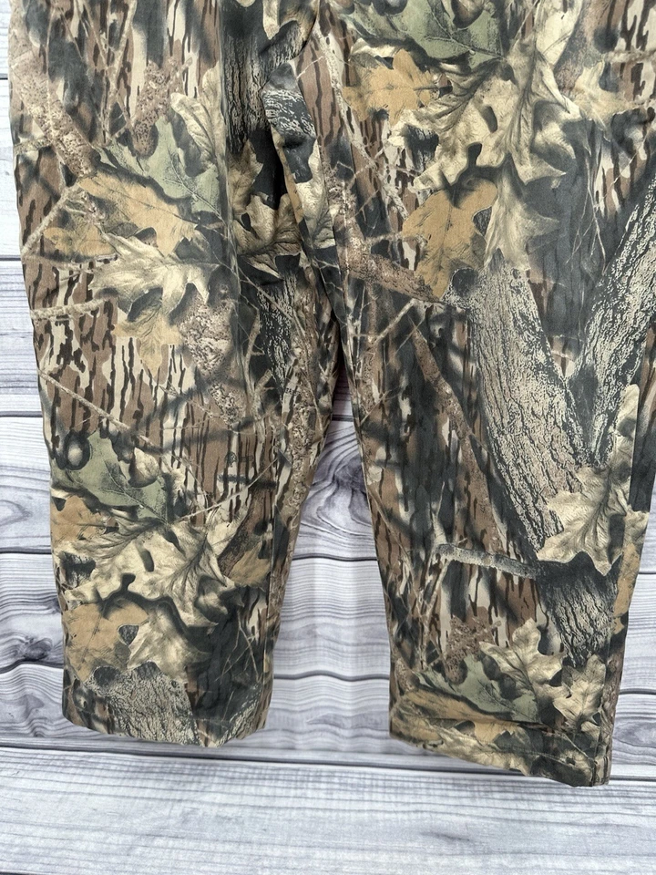 VINTAGE LL BEAN CAMO GORE-TEX WATERPROOF INSULATED HUNTING PANTS - MEN'S 42 X 28 - Image 4 of 4