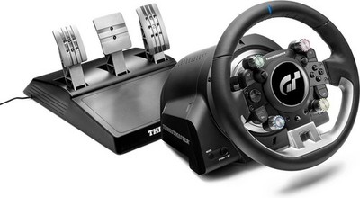 Thrustmaster T-GT II - Rennlenkrad mit 3 Pedalen - Offizielles Gran Turismo - Fo