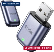 Wireless Carplay Adapter for iPhone 2026 Upgraded, Ultra-Mini USB for Apple Car