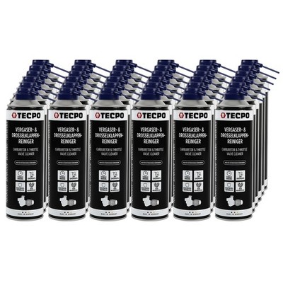 36x500ml VERGASER DROSSELKLAPPEN REINIGER AGR VENTIL ANSAUG-SYSTEM SPRAY CLEANER