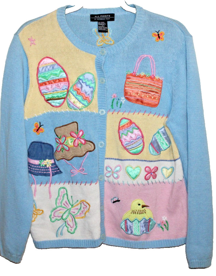 All Points by Reference Point Spring/Easter Cardi… - image 2