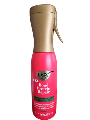 OGX Repair & Protect Bond Protein Repair 450°F Heat Protect Spray, 6.5 oz