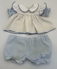 Vintage Cabbage Patch Kids Vintage Coleco Blue Outfit