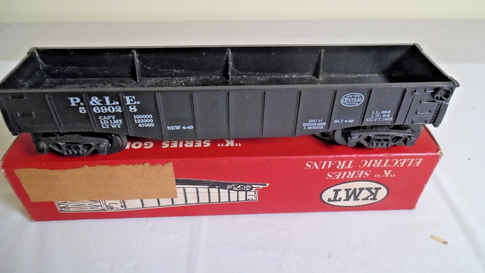 KMT 569028  K-Series P&LE New York Central Gondola  /Boxed - Image 2 of 4