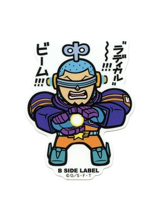 ONE PIECE Franky Sticker Vol.7 B-Side Label Japan Exclusive