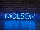 VINTAGE 1990'S MOLSON CANADIAN BEER NEON BAR SIGN WORKING GREAT