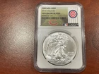 NGC 2015 Silver Eagle Gem Uncirculated - Chicago Cubs