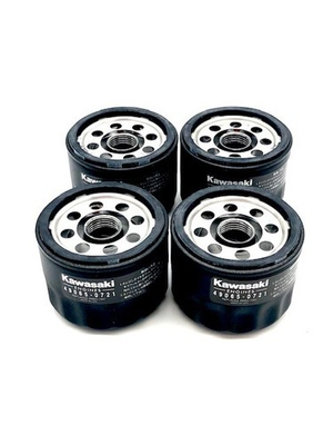#ad GENUINE OEM KAWASAKI 49065 0736 OIL FILTER; REPLACES 49065 0721 PACK OF 4 $36.39