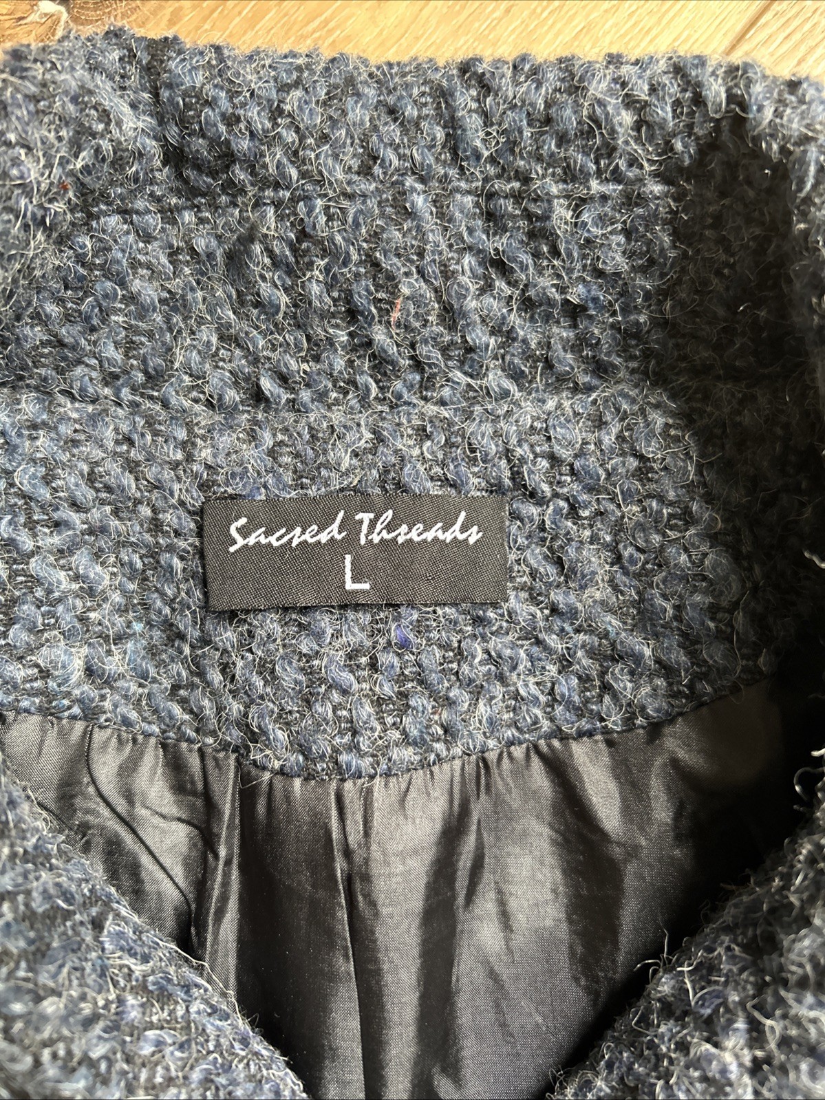 Sacred Threads Multicolor Floral Patchwork Boho B… - image 5