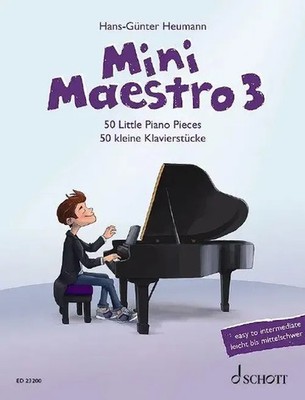 Mini Maestro | 50 kleine Klavierstücke. Band 3. Klavier. | Hans-Günter Heumann