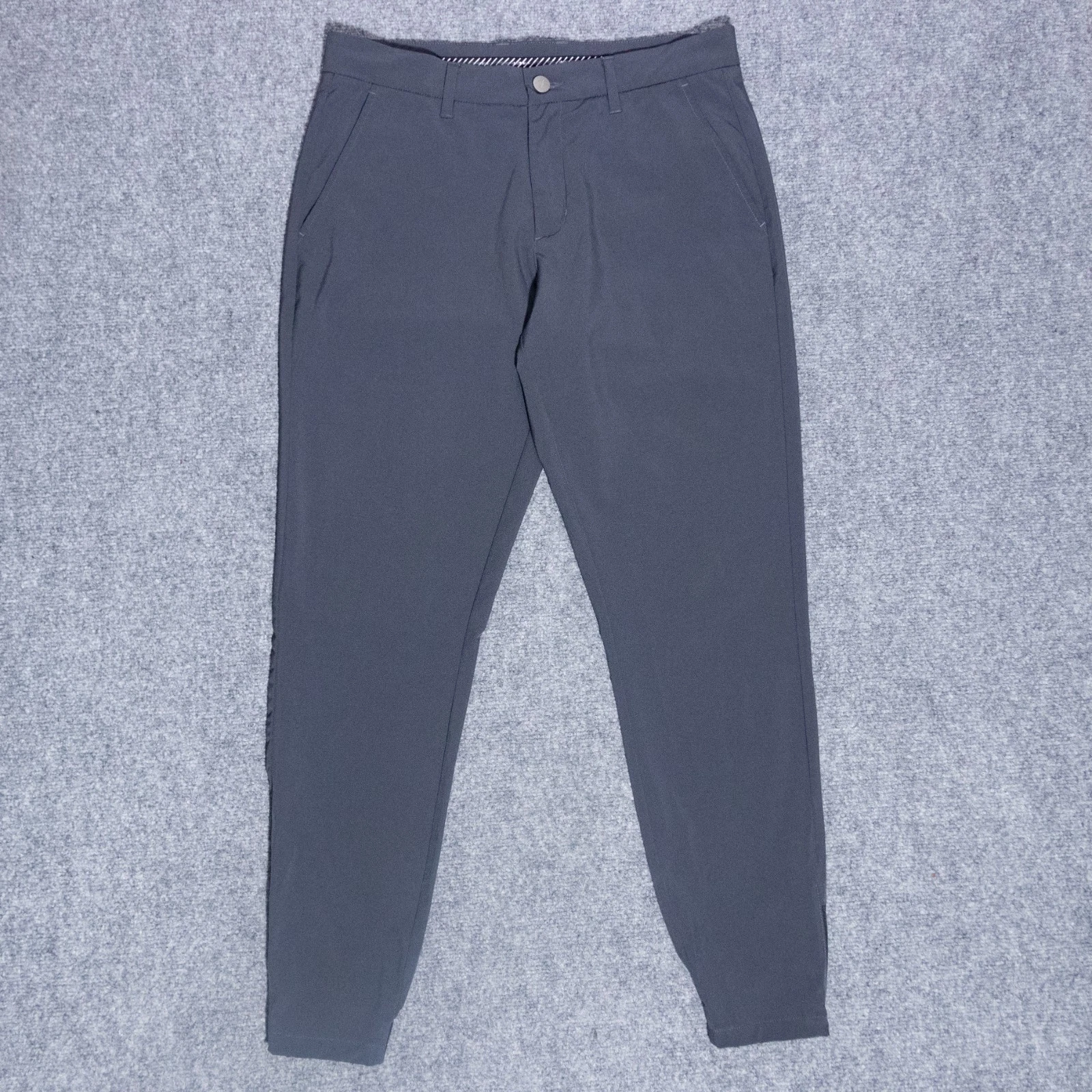Primo Golf Jogger Pants Men's 32x29 Regular Gray Performance Stretch Ankle Zip