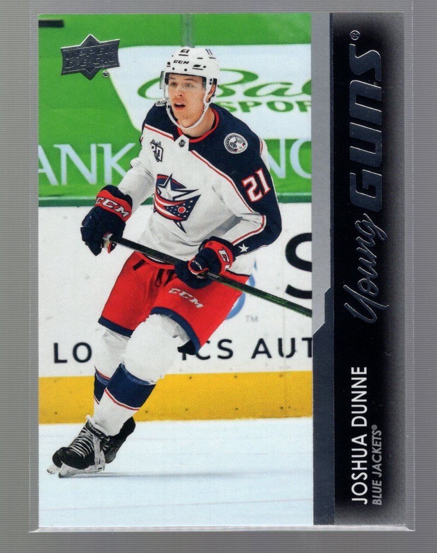 2021-22 Upper Deck Young Guns #218 Joshua Dunne
