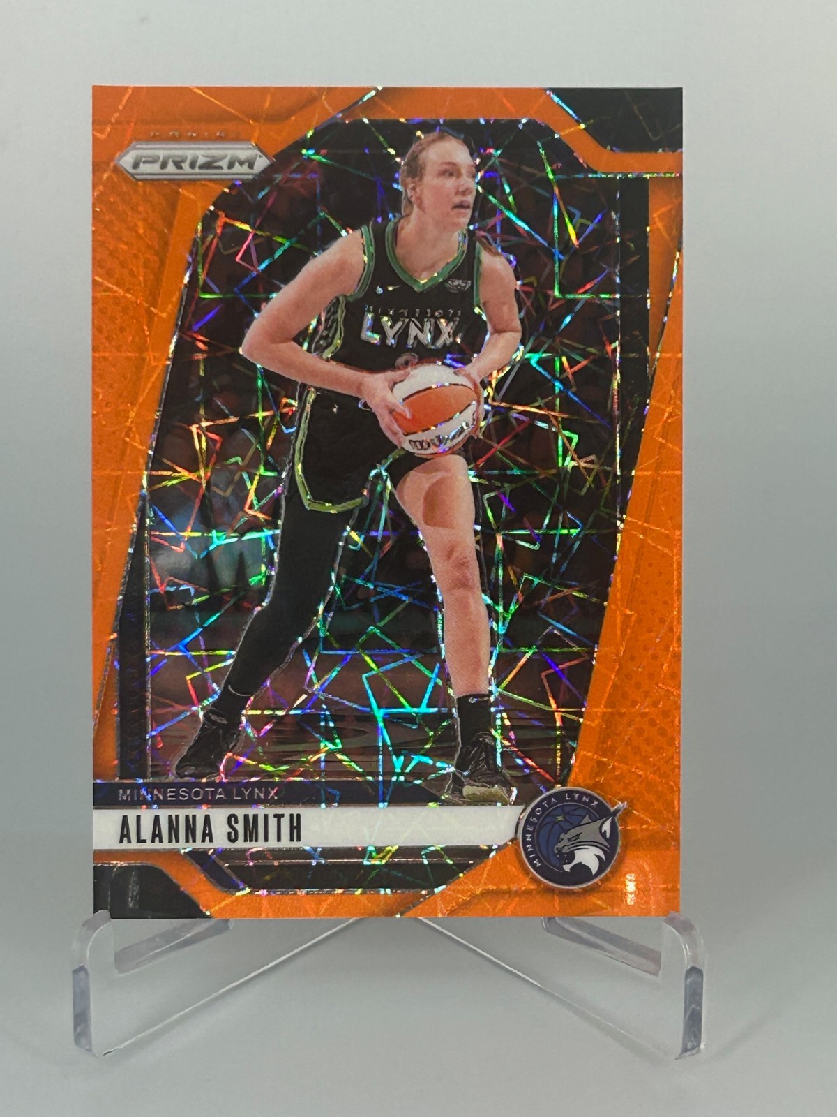 2024 Panini Prizm WNBA - Alanna Smith #111 Orange Velocity Prizm
