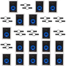 16-Legrand HT5651 5000 Series 6.5" In-Wall Speaker (Sold Individually) + INST...